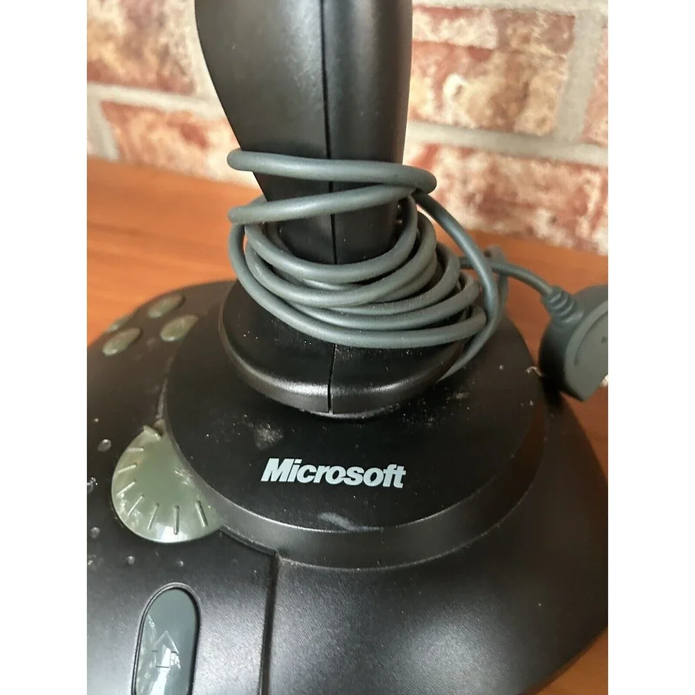 Microsoft Flight Simulator Joystick Sidewinder Precision Pro For PC X03-57540